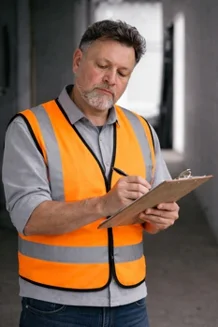 Qualitätscheck auf der Baustelle
